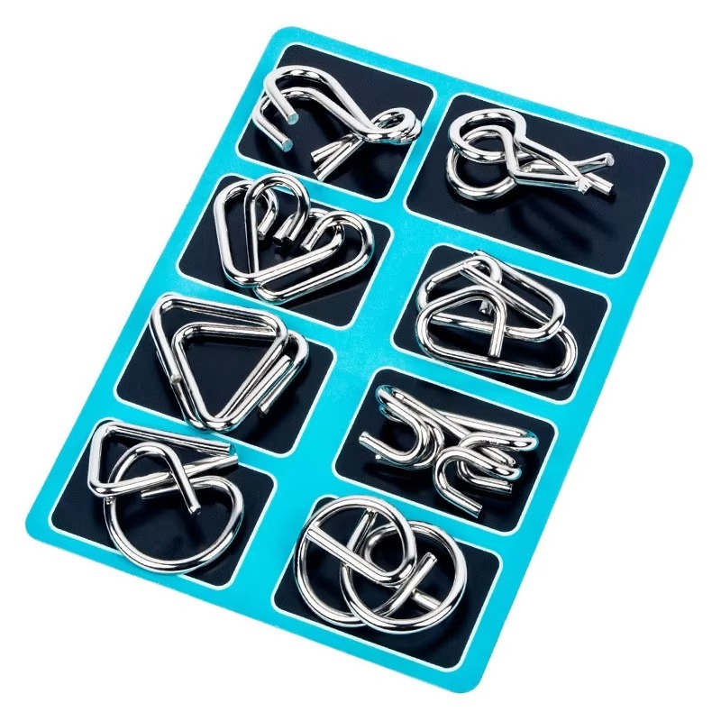 Montessori Toy Metal Wire Puzzle Set | Nexaro