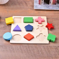 Montessori Toy Wooden Shape Sorting Puzzle | Formelo