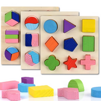 Montessori Toy Wooden Shape Sorting Puzzle | Formelo