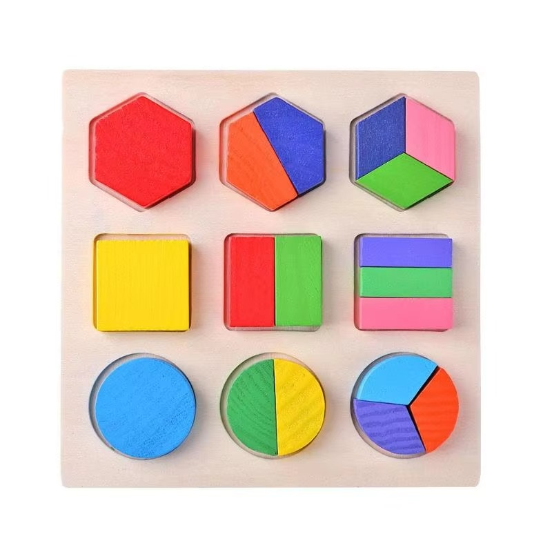 Montessori Toy Wooden Shape Sorting Puzzle | Formelo