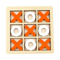 Montessori Toy Wooden Tic Tac Toe Game | Kidaro