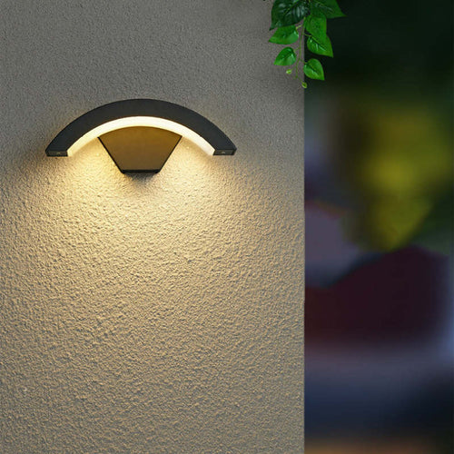 Motion Sensor Metal Wall Light Outdoor Nordic Design | Aldona