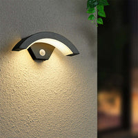Motion Sensor Metal Wall Light Outdoor Nordic Design | Aldona