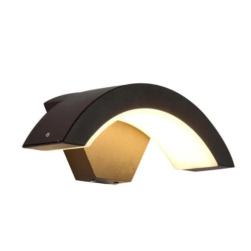 Motion Sensor Metal Wall Light Outdoor Nordic Design | Aldona