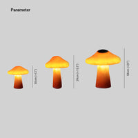 Mushroom Shape Garden Ground Light Outdoor Resin | Mycora