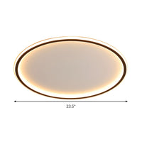 Nordic Ceiling Light with LED Dimmable Flush Mount | Zeyric