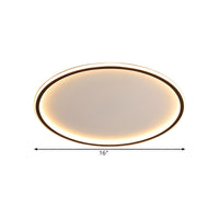 Nordic Ceiling Light with LED Dimmable Flush Mount | Zeyric