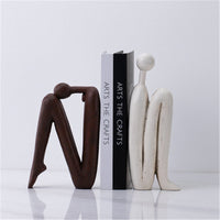 Ornament Sculpture Bookends Modern Shelf Decor | Nurivo