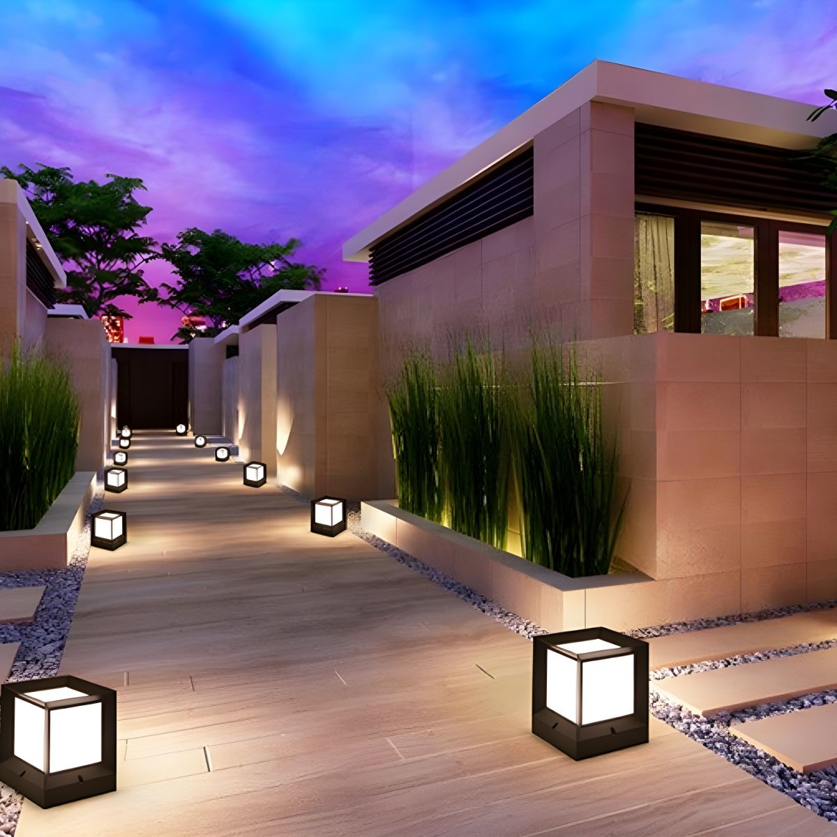 Outdoor Light Aluminium Rectangle Waterproof | Novaro