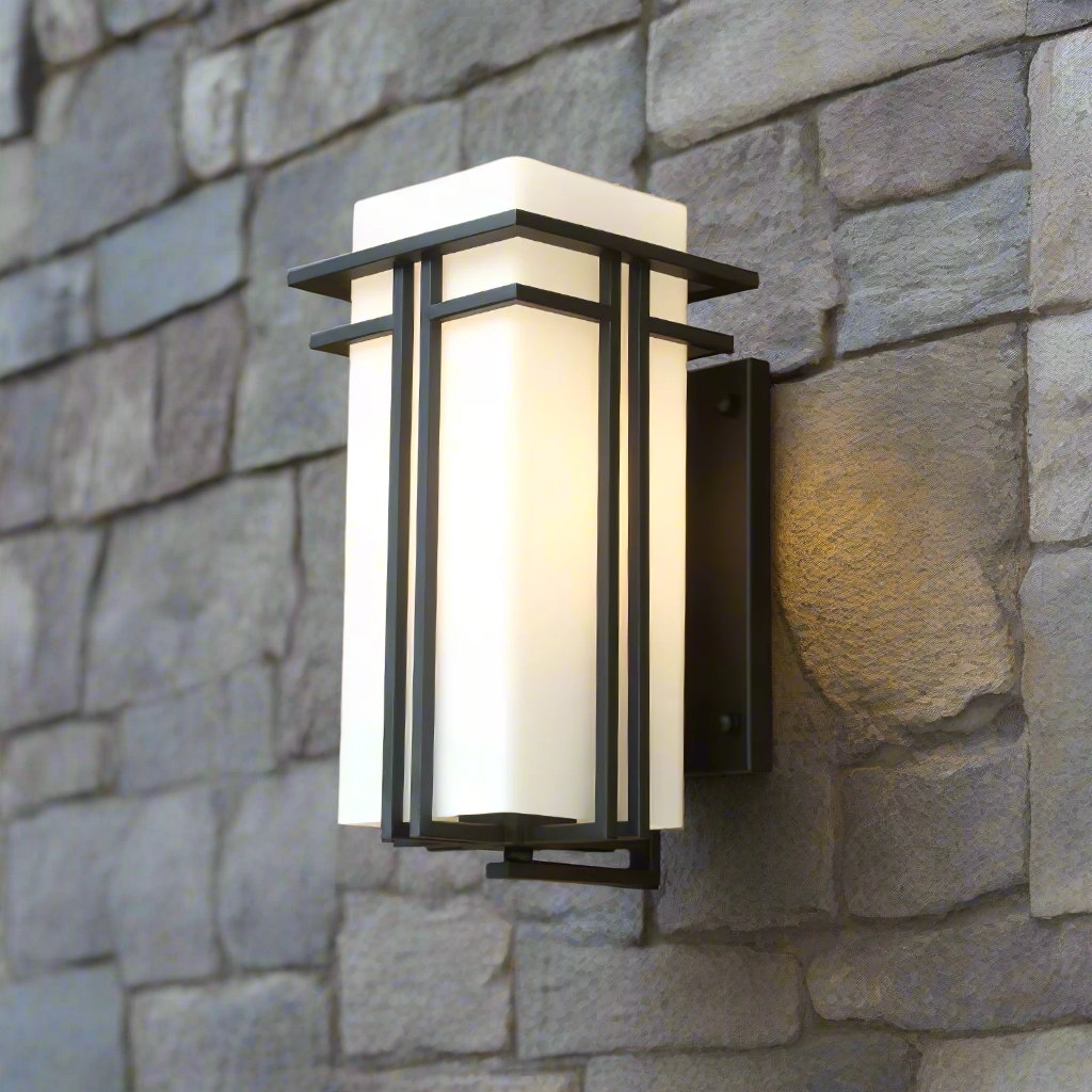 Outdoor Light Glass Retro Industrial Wall Style | Soviel