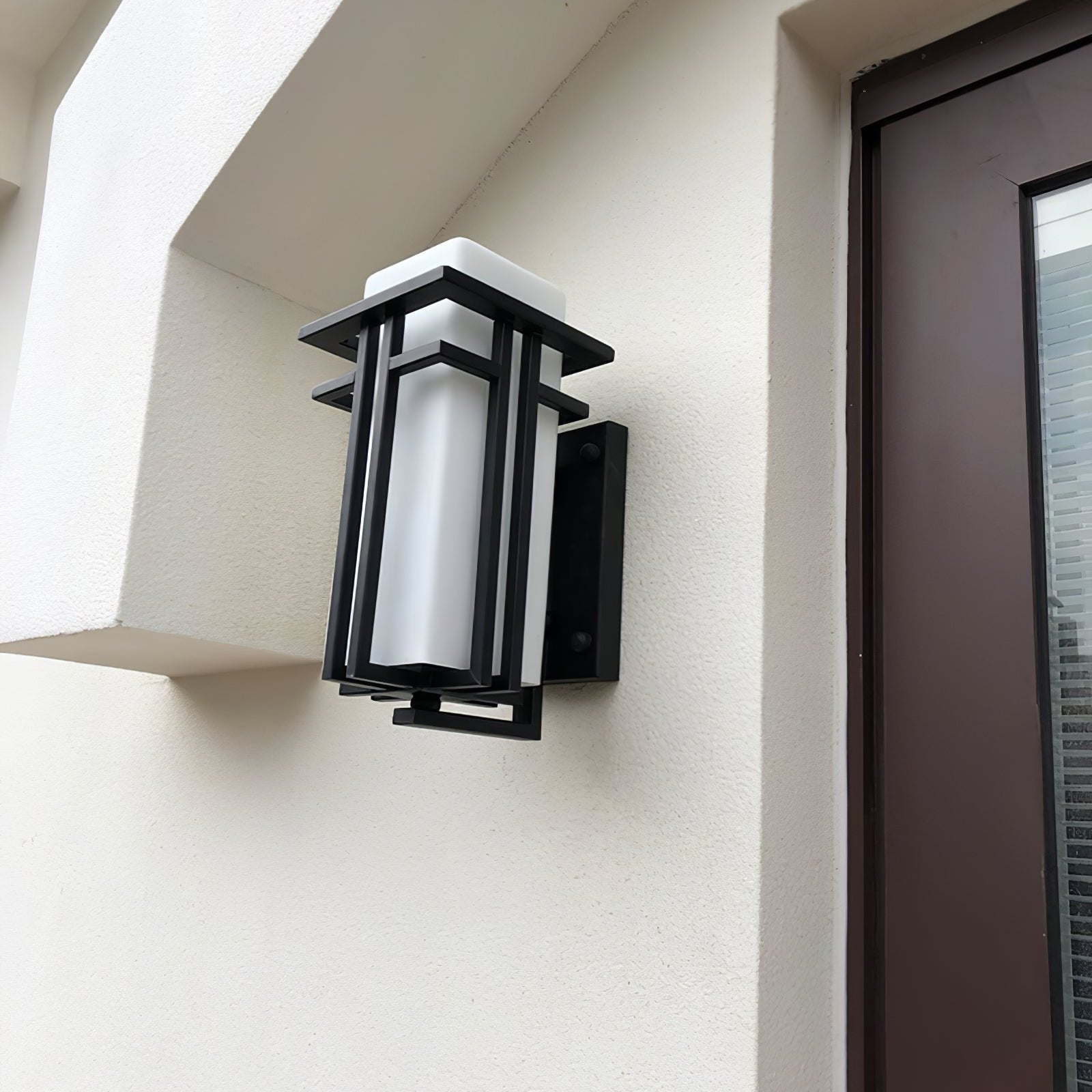Outdoor Light Glass Retro Industrial Wall Style | Soviel