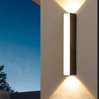 Outdoor Light LED Outdoor Wall Light Tube Minimalist | Brilora