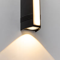Outdoor Light LED Outdoor Wall Light Tube Minimalist | Brilora