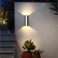 Outdoor Light LED Outdoor Wall Light Tube Minimalist | Brilora