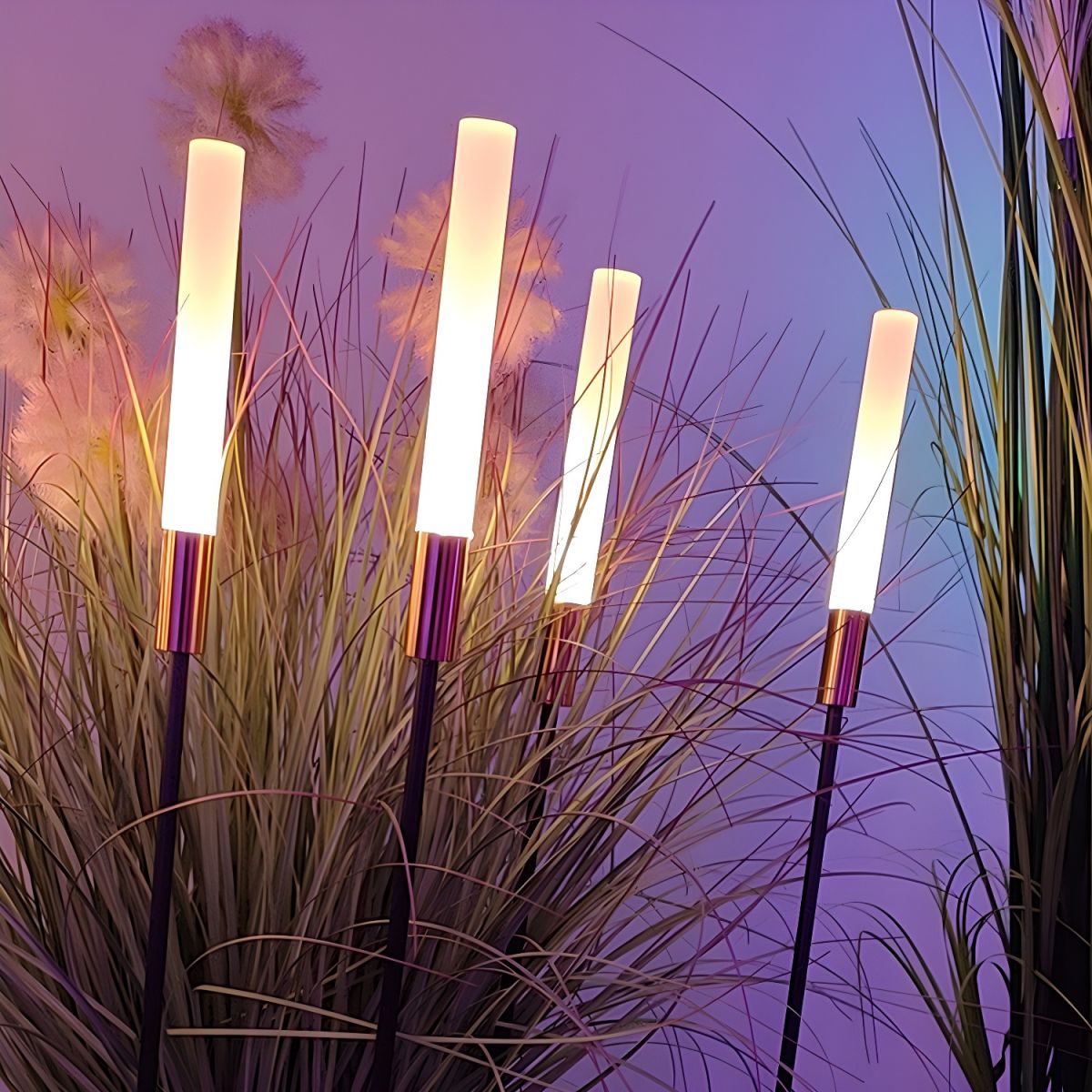 Outdoor Light LED Stake with Acrylic Tube Shape | Zyvora