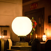 Outdoor Light Metal Ball Solar in Nordic Style | Calvre