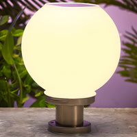 Outdoor Light Metal Ball Solar in Nordic Style | Calvre