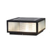 Outdoor Light Metal Pillar Nordic Square Solar LED | Zalvia