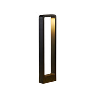 Outdoor Light Metal Pillar with Glass Shade | Clyvon