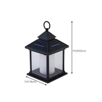 Outdoor Light Metal Solar Rectangle Modern Style | Krylen