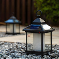 Outdoor Light Metal Solar Rectangle Modern Style | Krylen