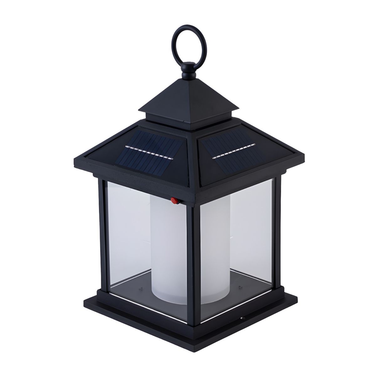 Outdoor Light Metal Solar Rectangle Modern Style | Krylen