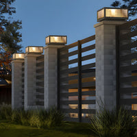 Outdoor Light Metal Square Waterproof in Modern Style | Ovelin