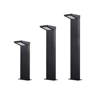 Outdoor Light Metallic LED Solar Stake Modern Style | Alrino
