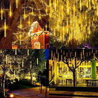 Outdoor Light Meteor Shower Curtain LED String | Sorevi