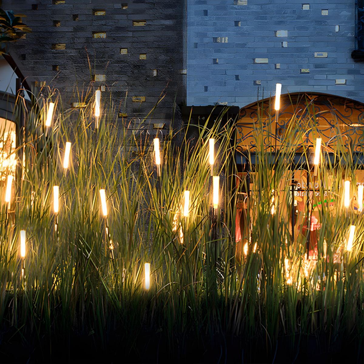 Outdoor Light Reed Shaped Ground Acrylic Minimalist | Zeylar