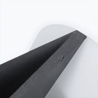 Outdoor Light Round Metal Solar Contemporary Pillar | Solano