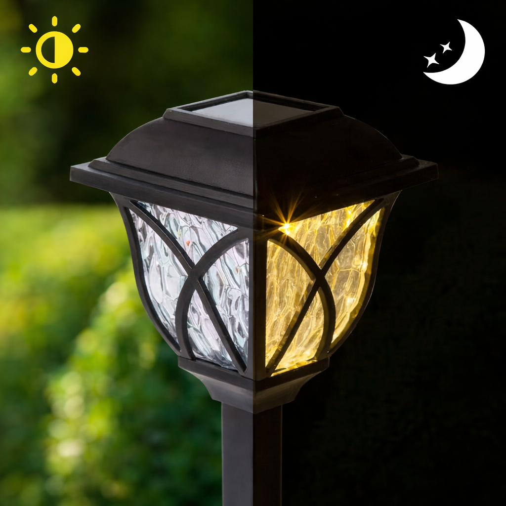 Outdoor Light Solar LED Garden Pathway Warm Light | Lumefra
