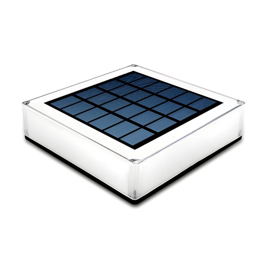 Outdoor Light Solar LED Square Garden Pillar | Mireva