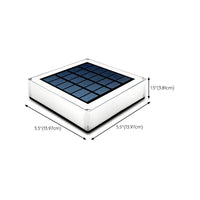 Outdoor Light Solar LED Square Garden Pillar | Mireva