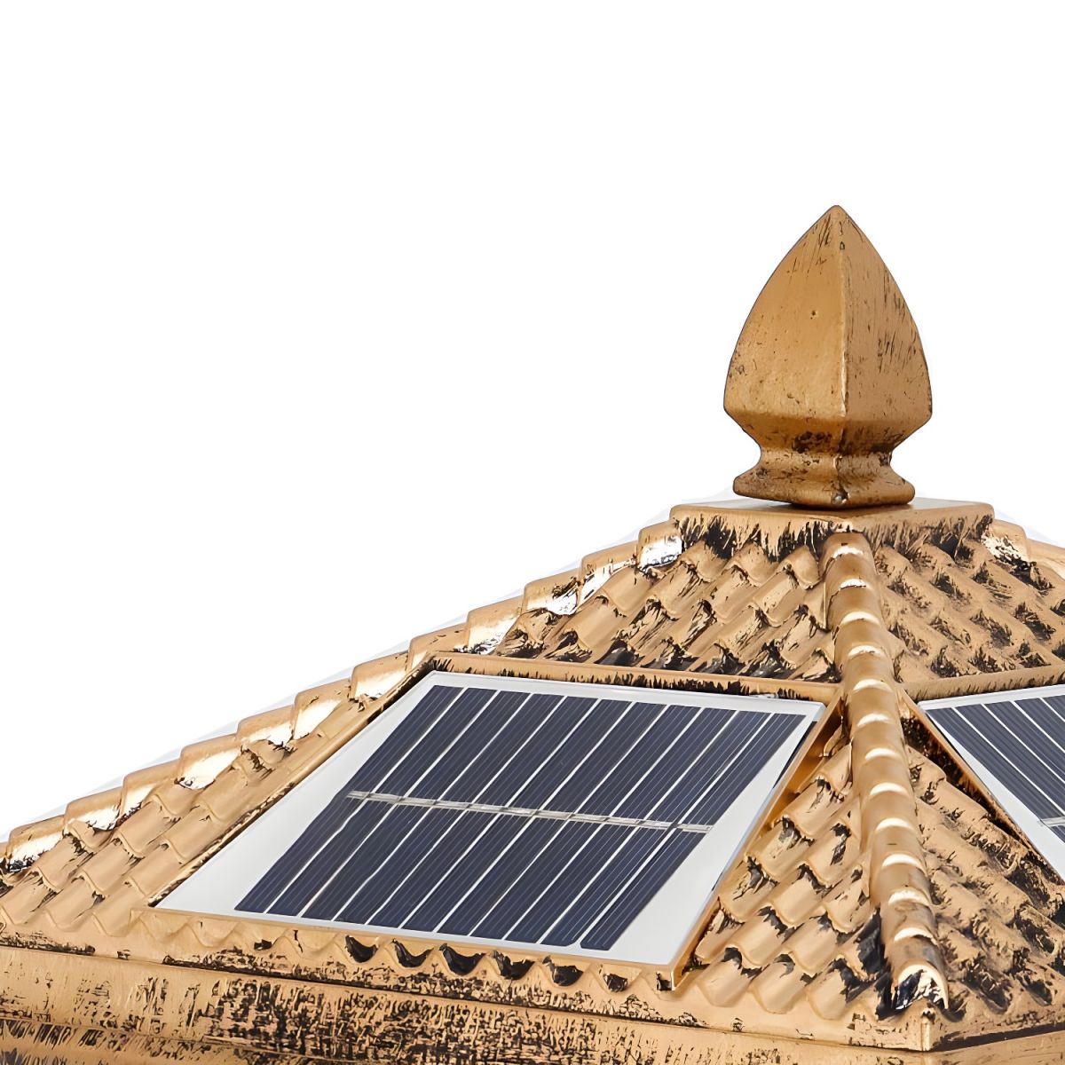 Outdoor Light Solar Metal Rectangle Design | Solviro