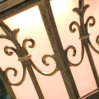 Outdoor Light Solar Metal Rectangle Design | Solviro