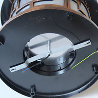 Outdoor Light Solar Metal Round Modern Style | Levoro