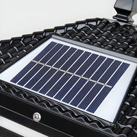 Outdoor Light Solar Metal Square Modern Style | Trevon