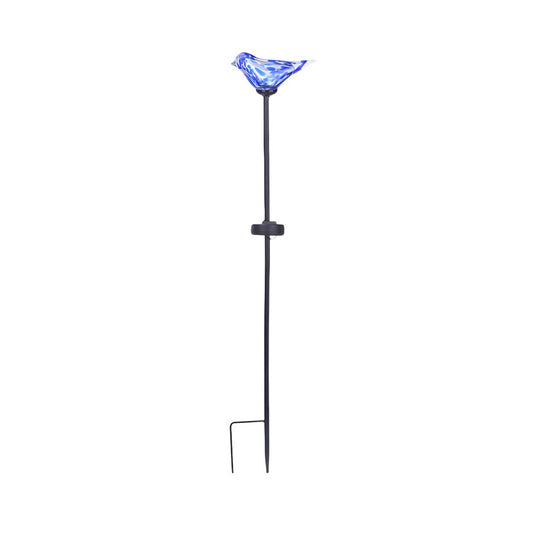 Outdoor Light Solar Stake Lamp Glass Birds | Solmira