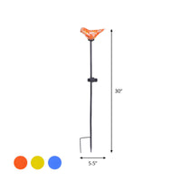 Outdoor Light Solar Stake Lamp Glass Birds | Solmira