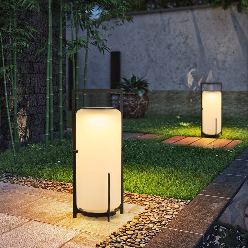 Outdoor Light Solar Steel Modern | Delvin