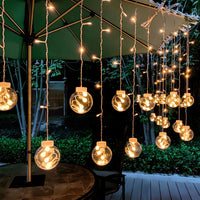 Outdoor Light Solar String Warm LED Glow | Clario