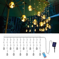 Outdoor Light Solar String Warm LED Glow | Clario
