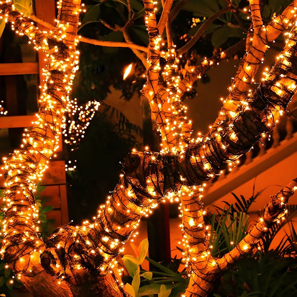 Outdoor Light Solar String with LED Beads Modern | Calero