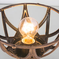 Outdoor Light Spherical Glass Pillar Lamp Waterproof | Olviro