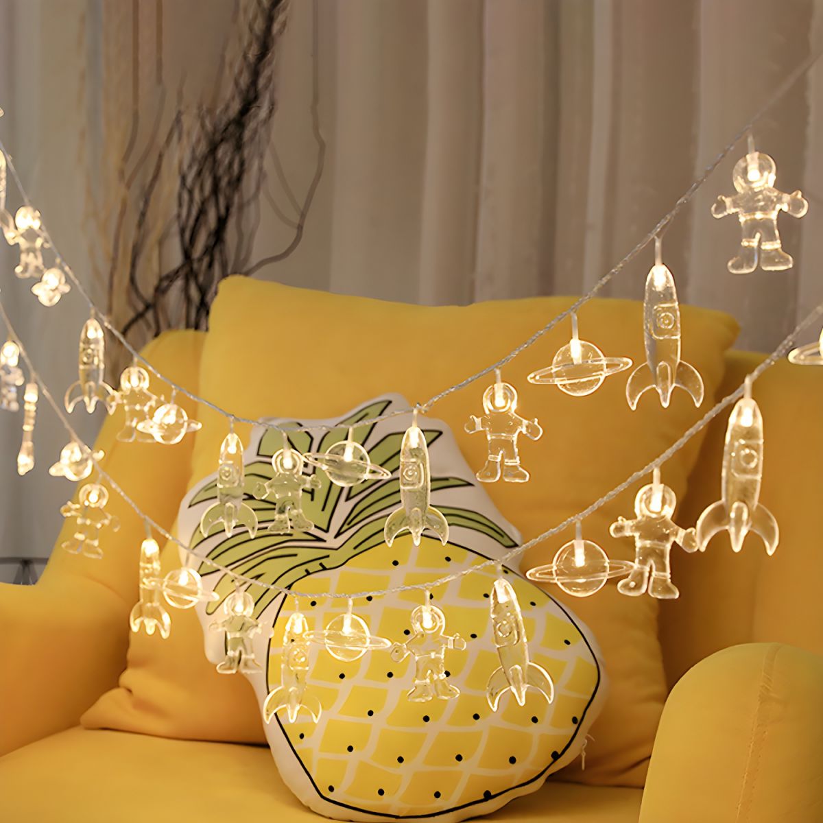 Outdoor Light String LED Clear Plastic Fairy | Clarion