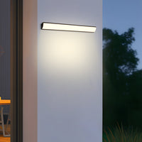 Outdoor Light Waterproof LED Wall Fixture Aluminium Minimalist | Zalivo