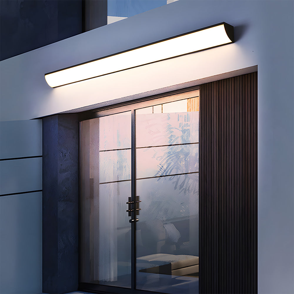 Outdoor Light Waterproof LED Wall Fixture Aluminium Minimalist | Zalivo