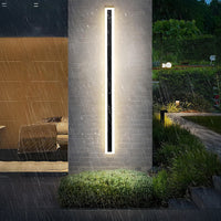 Outdoor Light Waterproof Up Down Wall Light Black Finish | Narvis