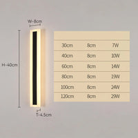 Outdoor Light Waterproof Up Down Wall Light Black Finish | Narvis